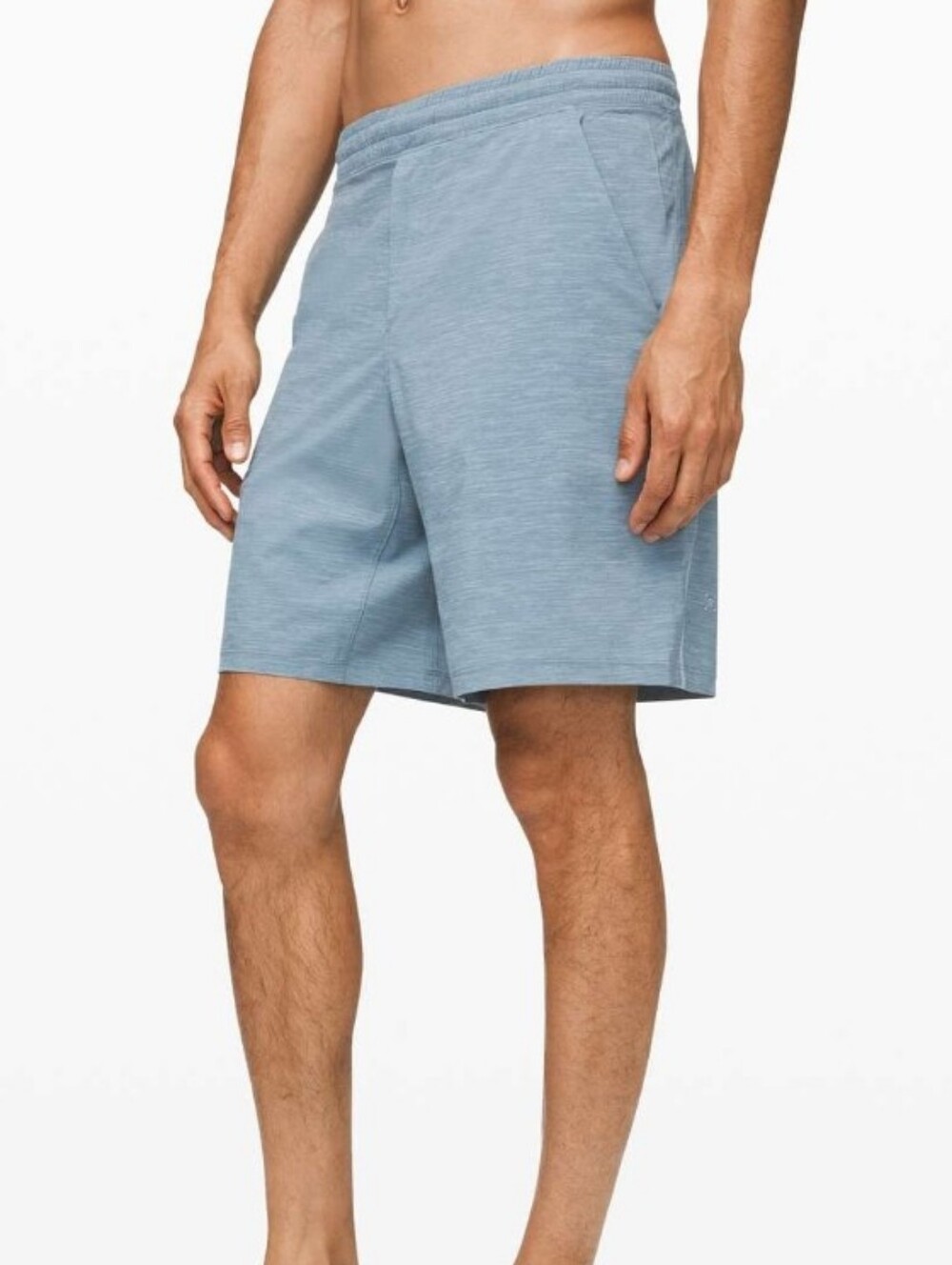 Lululemon Men's Pace Breaker Shorts 9" Inseam Size XL Heathered Grey